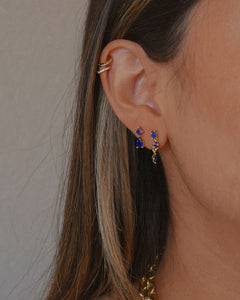 GISELLE EARRINGS -- BLUE