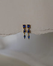 Load image into Gallery viewer, GISELLE EARRINGS -- BLUE
