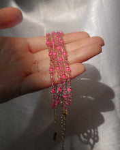 Load image into Gallery viewer, MIRANDA BEAD NECKLACE -- PINK
