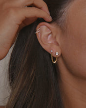 Load image into Gallery viewer, ROMI DOUBLE CHAIN EARRINGS
